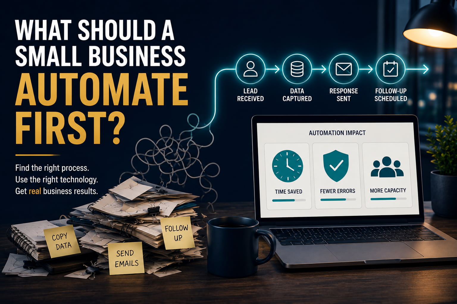 What Should a Small Business Automate First?
