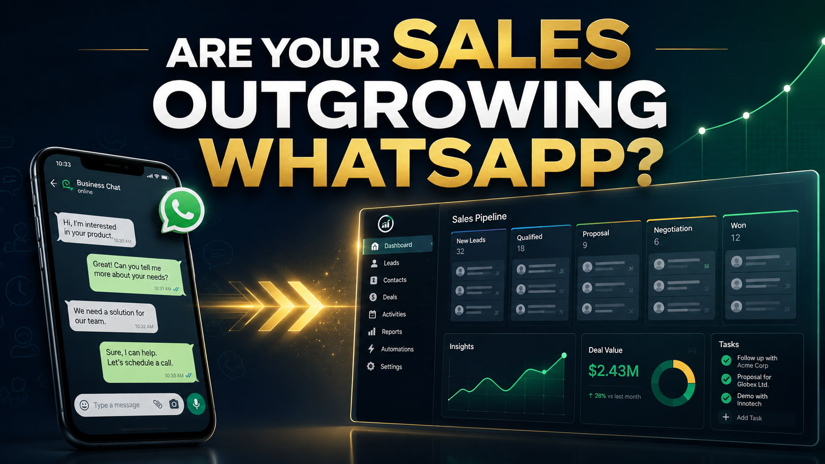 Are Your Sales Outgrowing WhatsApp?